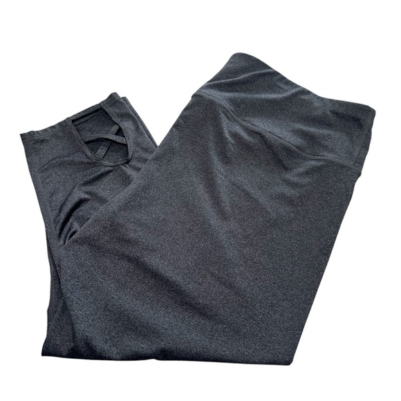 Head Women’s 2X Charcoal Heather Gray Cropped Legging - Picture 1 of 6